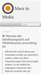 Mobile Screenshot of macsinmedia.de