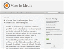 Tablet Screenshot of macsinmedia.de